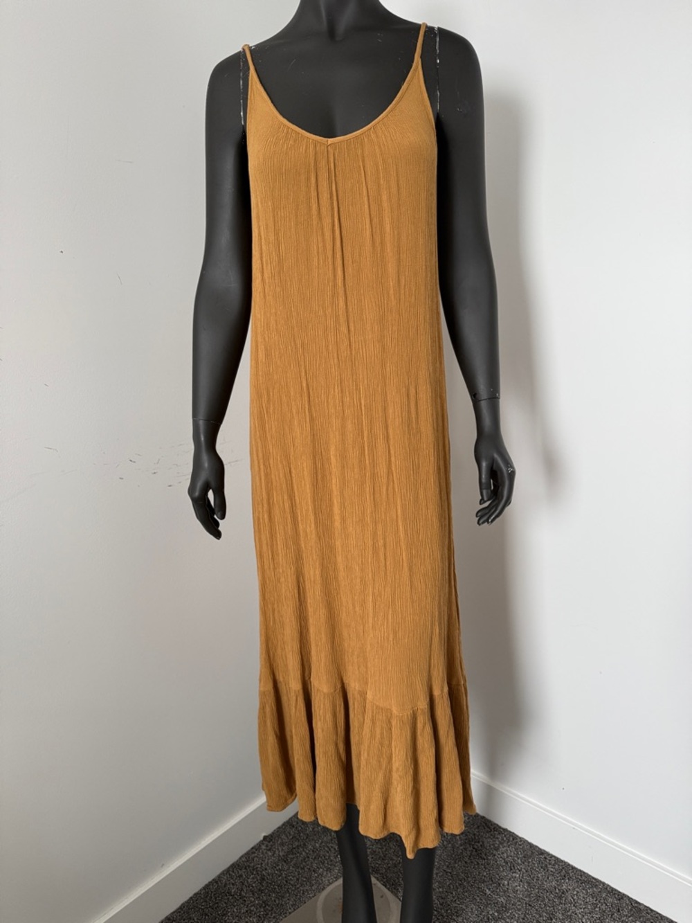 264. Free People Midi Ribbed Dress